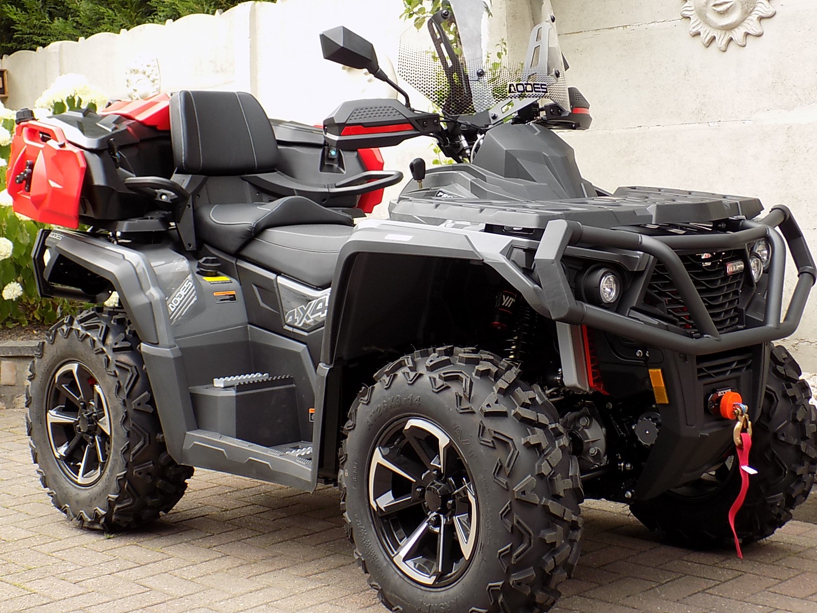 Lees meer over het artikel Nieuwe ATV Quad AODES 1000 cc V twin L PATHCROSS met anniversary touring pack
